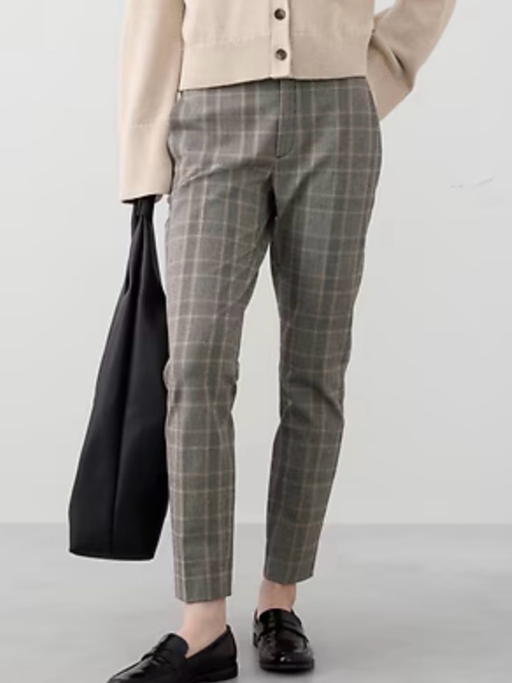 Banana Republic plaid pants